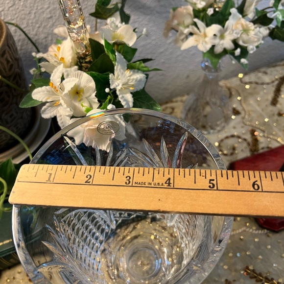 AJKA Crystal, Hungary, Handmade, 11.3” Clear Crystal Vase 24% Pb0 RTP $499 - Picture 2 of 10